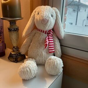 Manhattan Toy Company white bunny rabbit plush